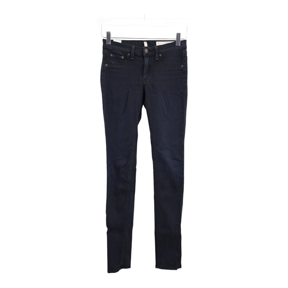 Rag & Bone Legging Skinny Leg Womens Jeans Black Size 24 Denim Pockets Stretchy